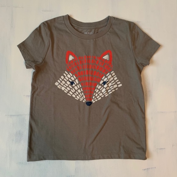 Gymboree Clever Fox T-shirt Sz 5-6 - Picture 1 of 3